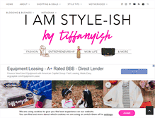 Tablet Screenshot of iamstyle-ish.com